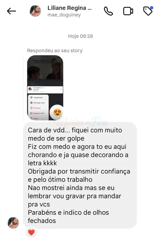 Depoimento Liliane - DM